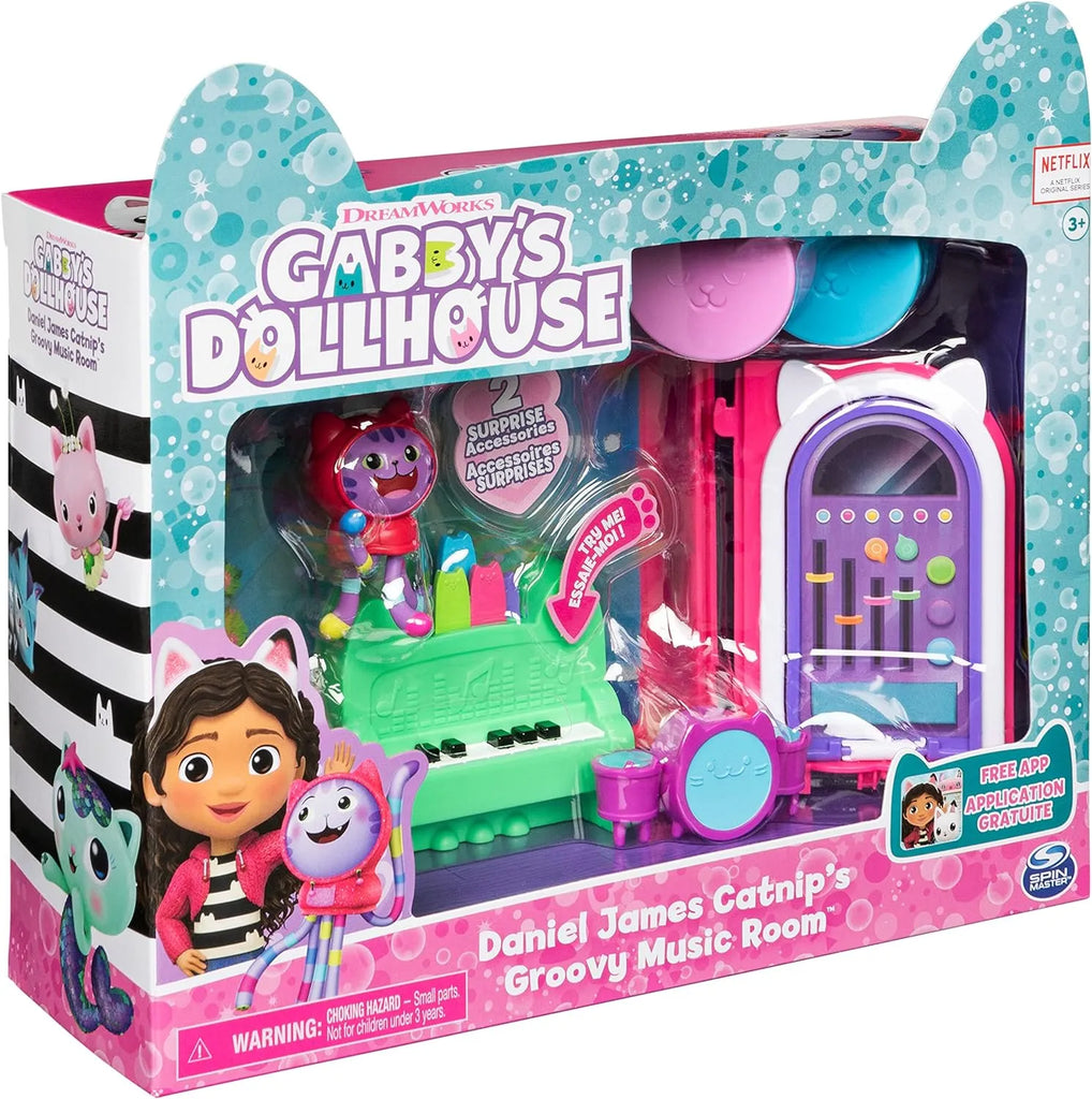 Gabby's Dollhouse Deluxe Room DJ Catnip's Music - TOYBOX Toy Shop