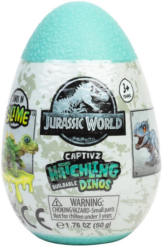 JURASSIC WORLD CAPTIVZ Hatchlings Slime Egg - Assortment - TOYBOX Toy Shop
