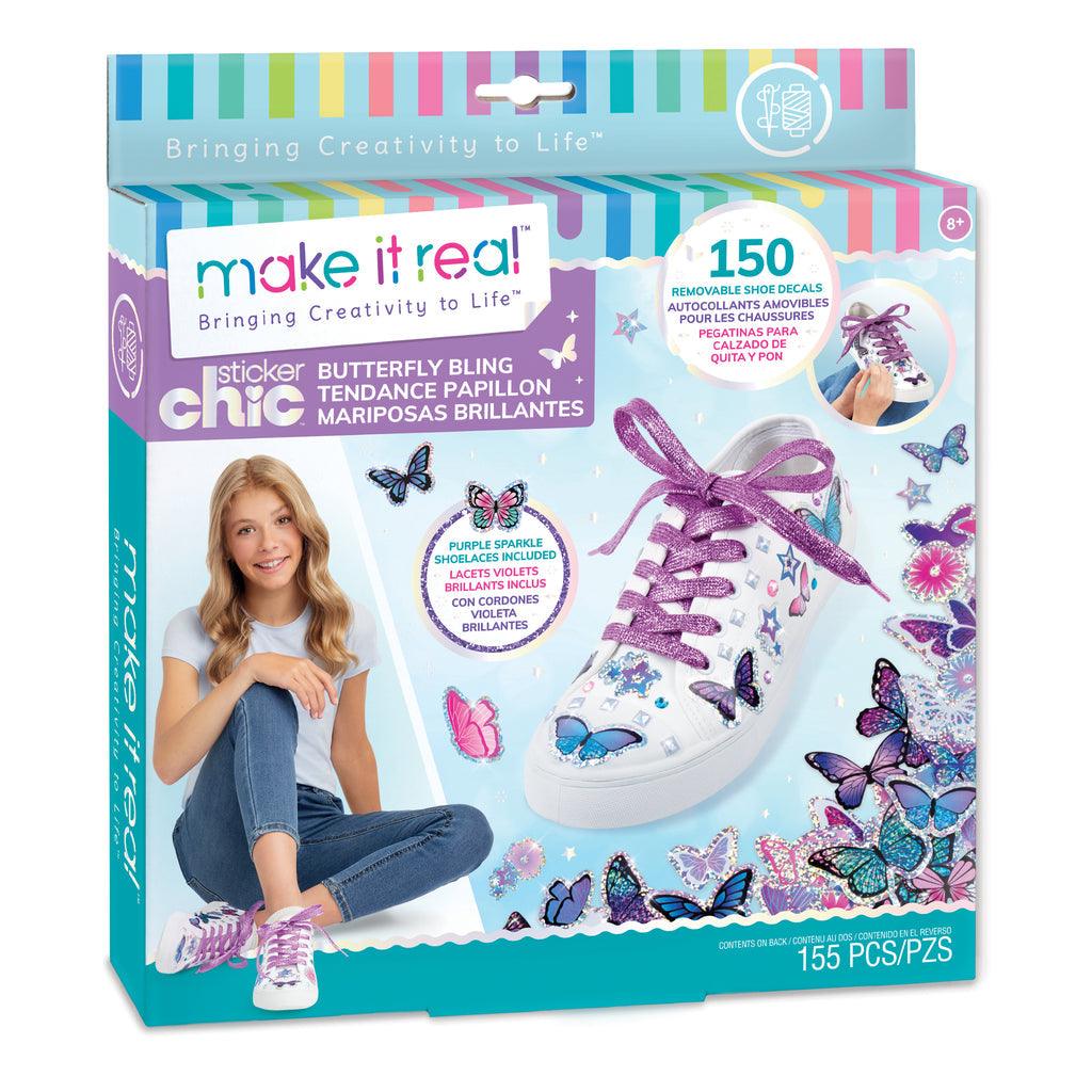 Make it Real Sticker Chic: Butterfly Bling - TOYBOX Toy Shop