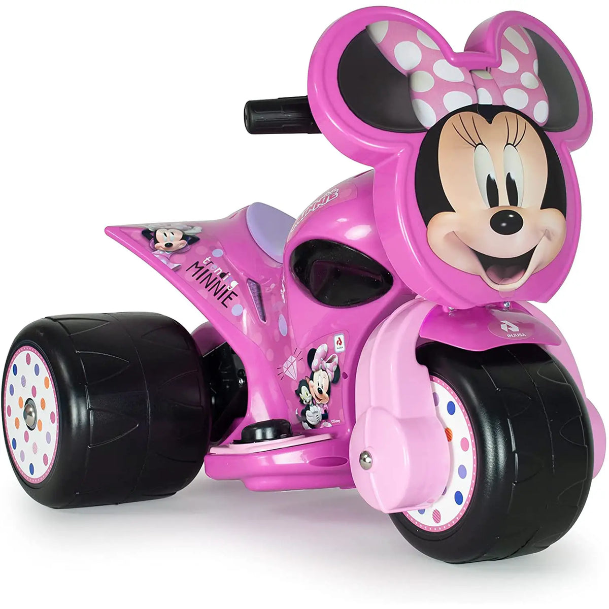 Minnie mouse 2024 ride on motorbike