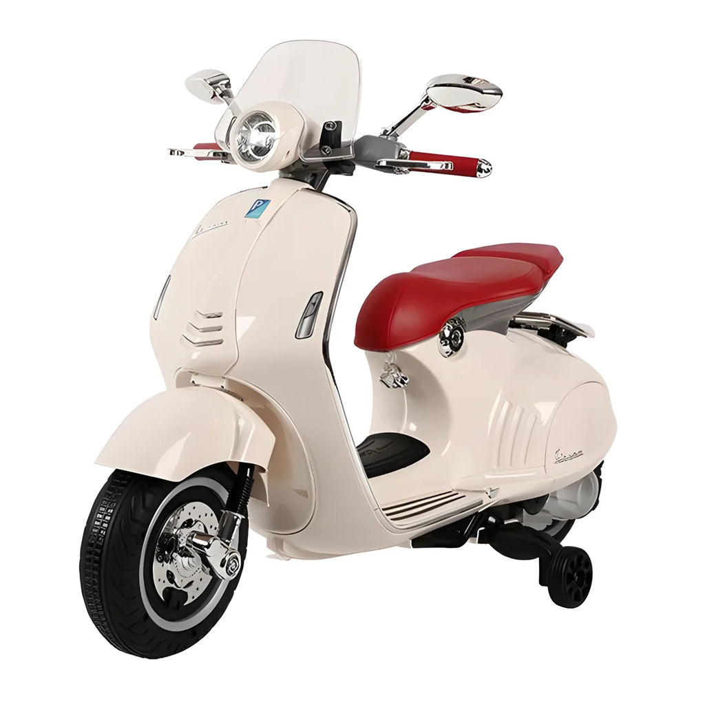 Vespa 946 Kids Electric 12V Battery Powered Motorbike Ride-on - TOYBOX Toy Shop