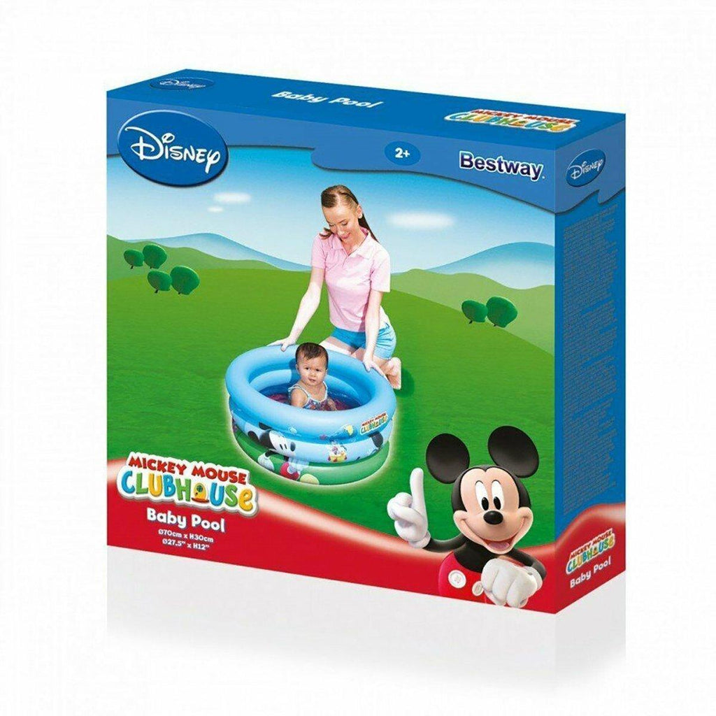 Bestway Disney Mickey Mouse Clubhouse Baby Paddling Swimming Pool - TOYBOX Toy Shop