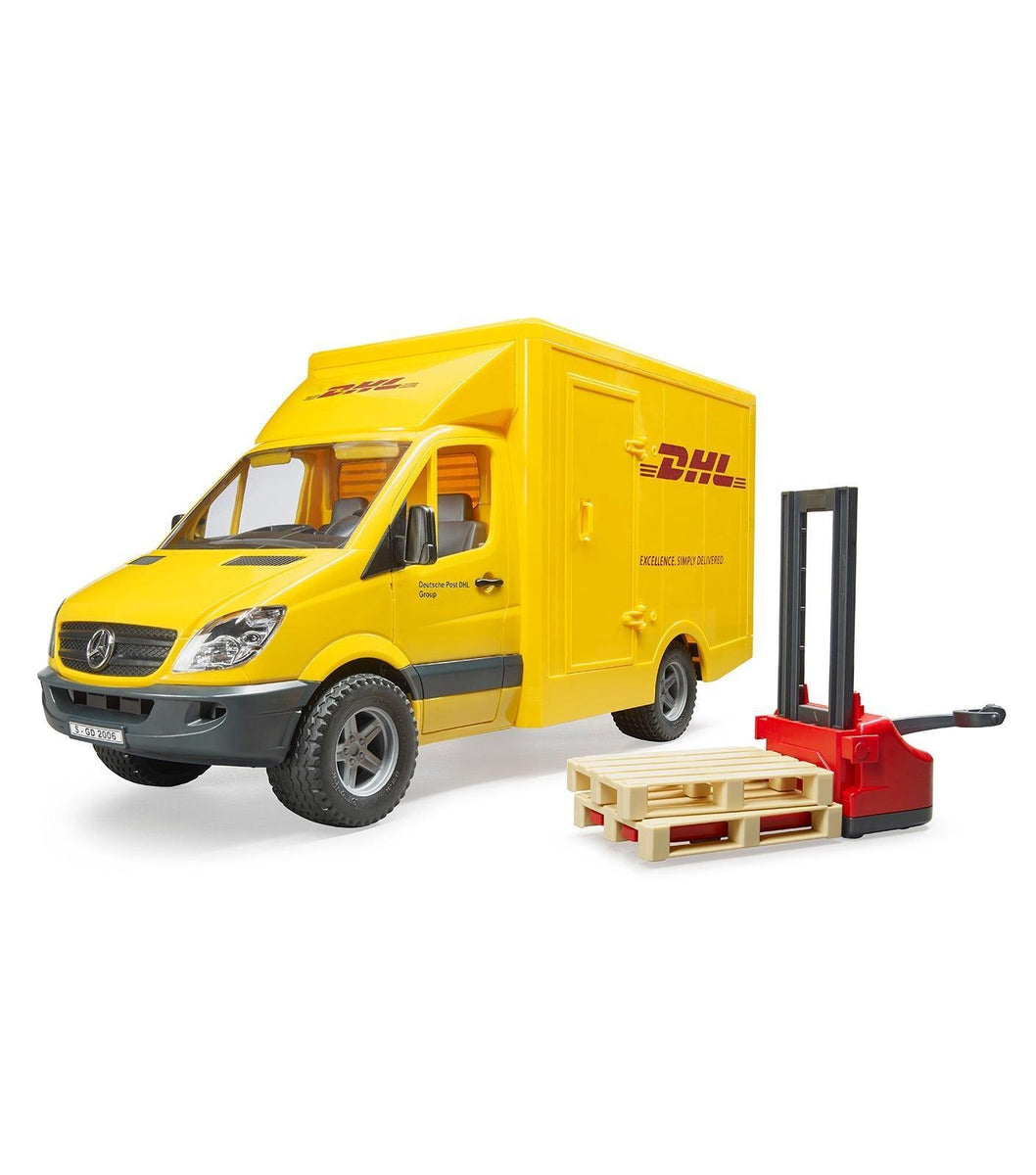 BRUDER Mercedes Benz MB Sprinter DHL Delivery Truck – TOYBOX