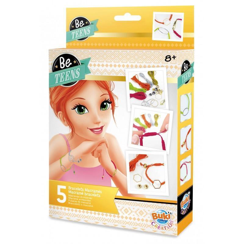 BUKI France BE206 Be Teens­ Macrame Bracelet - TOYBOX Toy Shop