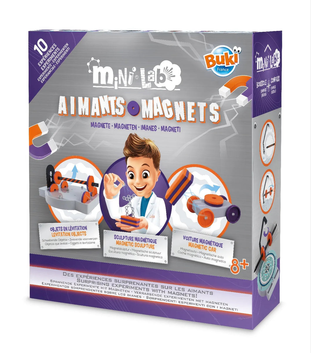 Mini Sciences Lanterne 3 en 1 - Buki - Jaune- Jeux Expériences scientifiques - Jeux scientifiques - STEM - Jeux éducatifs