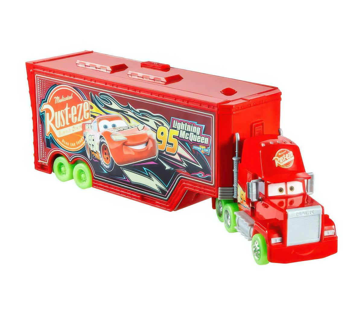 CARS Night Racing Mack Hauler TOYBOX