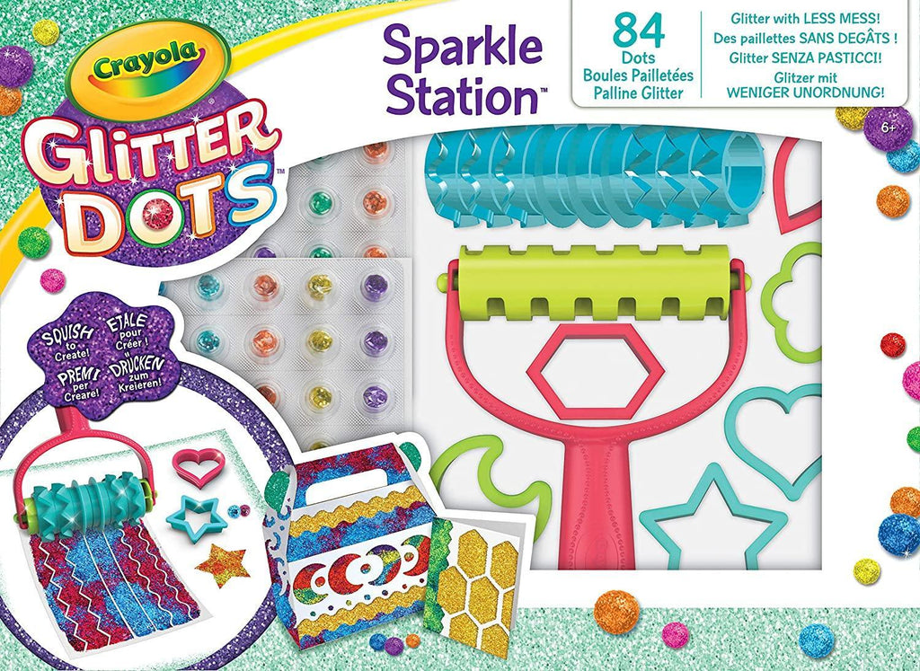 CRAYOLA Glitter Dots Sparkle Station - TOYBOX Toy Shop