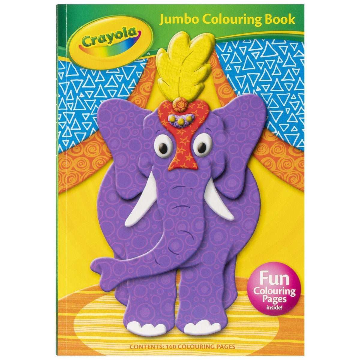 Crayola Jumbo Colouring Book 160 Pages – TOYBOX