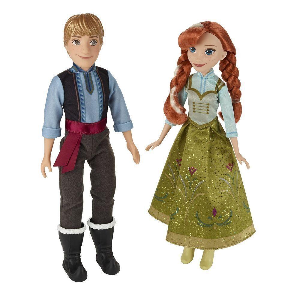 FROZEN Disney Frozen Anna and Kristoff Doll (Pack of 2) - TOYBOX Toy Shop