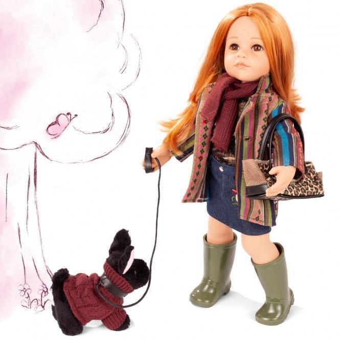 Gotz Doll Hannah 50cm and her Dog - TOYBOX Toy Shop