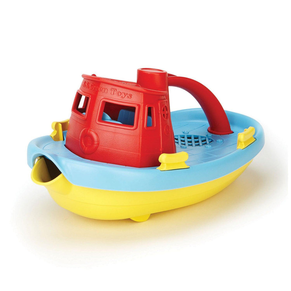 Green Toys Baby's Tugboat - Red/Blue - TOYBOX Toy Shop