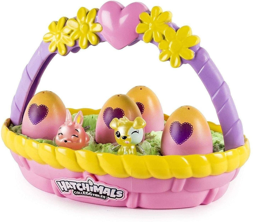 Hatchimals 6041273 Colleggtibles Flower Basket Assortment (Styles May Vary-One Supplied), Multi Colour - TOYBOX Toy Shop