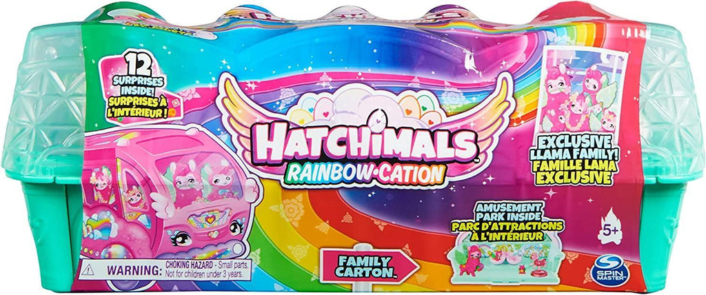 Hatchimals CollEGGtibles, Rainbow-cation Llama Family Surprise - TOYBOX Toy Shop