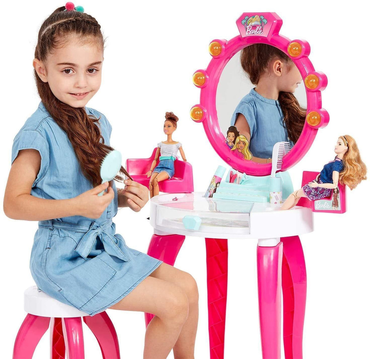 Klein-Toys Barbie – Coiffeuse et studio de vlogging