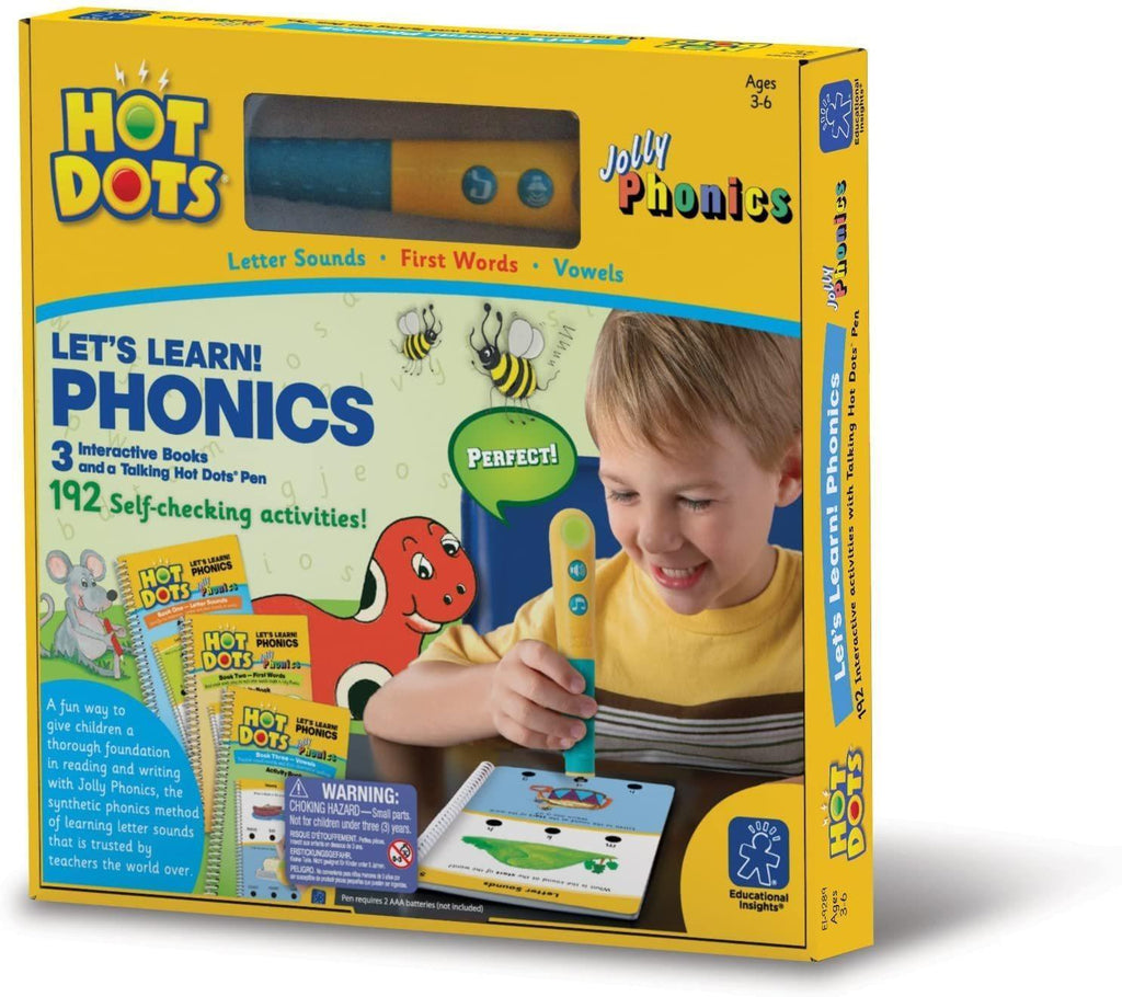 Learning Resources Hot Dots Let's Learn! Phonics - TOYBOX Toy Shop