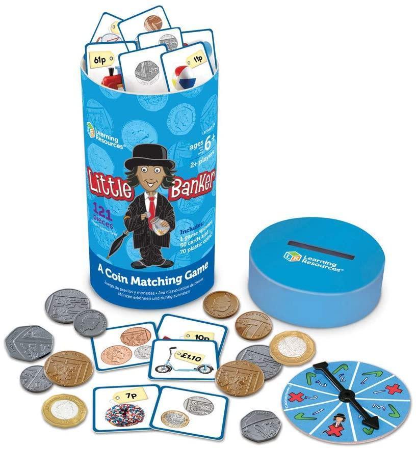 Learning Resources Little Banker Coin Matching Game - TOYBOX Toy Shop