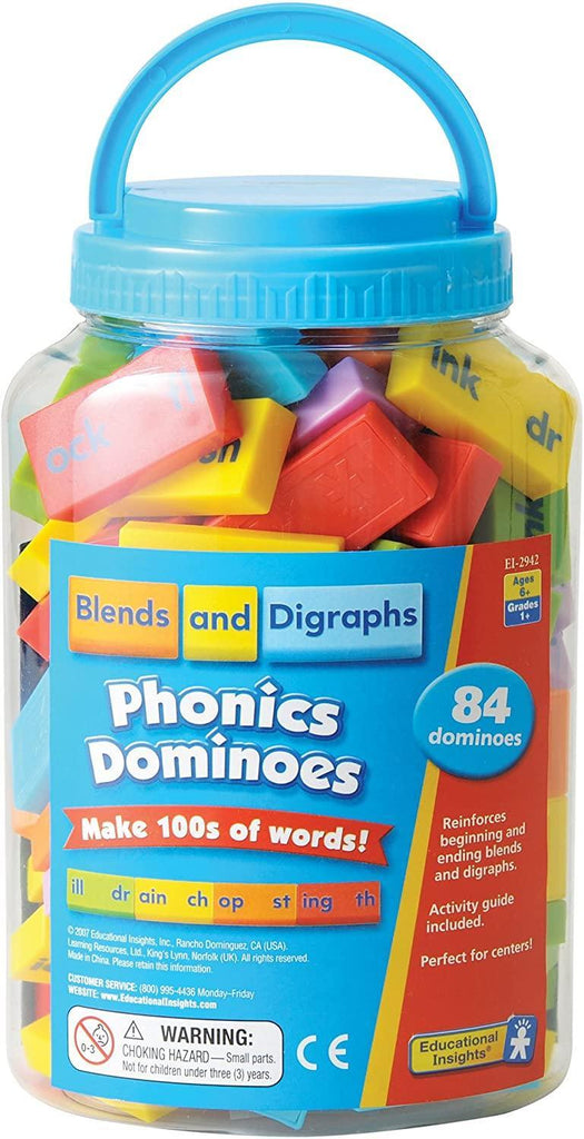 Learning Resources Phonics Dominoes - Blends & Digraphs - TOYBOX Toy Shop