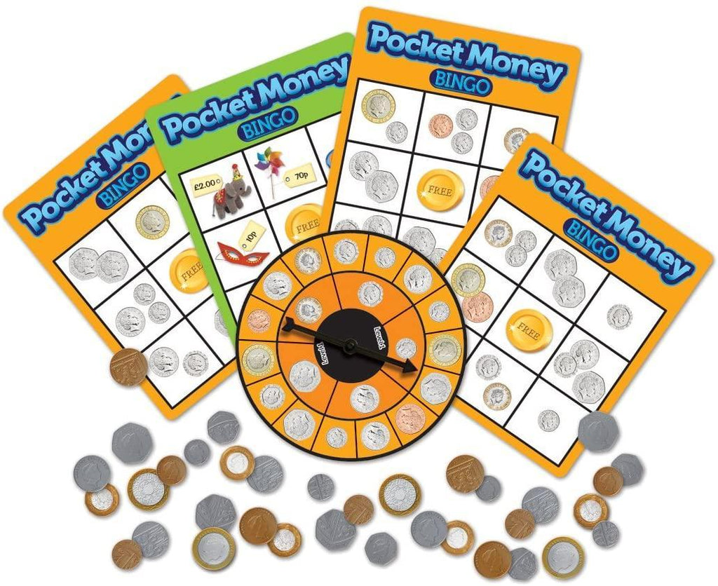 Learning Resources Pocket Money Bingo - TOYBOX Toy Shop