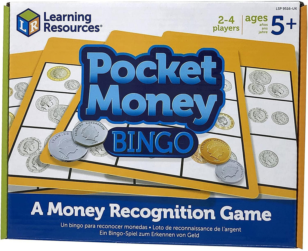 Learning Resources Pocket Money Bingo - TOYBOX Toy Shop