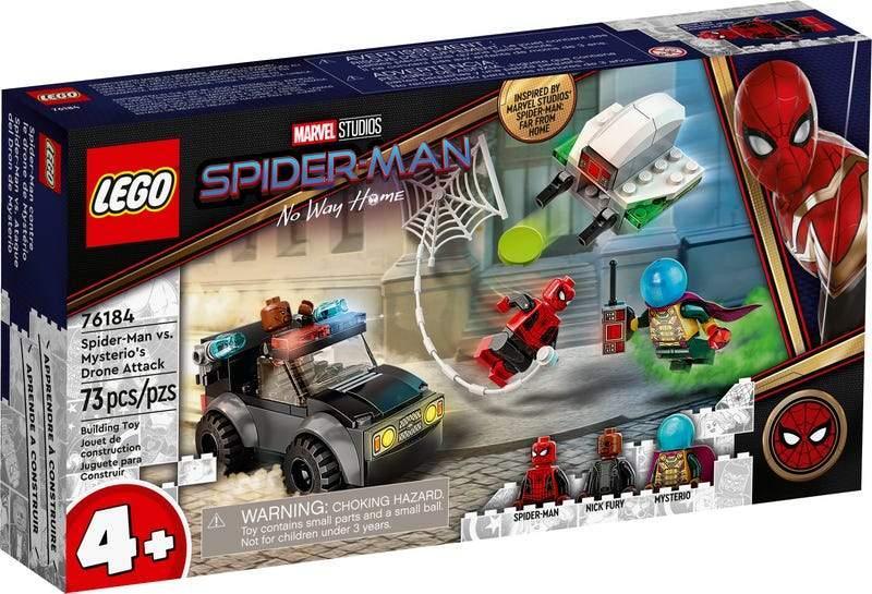 LEGO MARVEL 76184 Spider-Man vs. Mysterio’s Drone Attack - TOYBOX Toy Shop