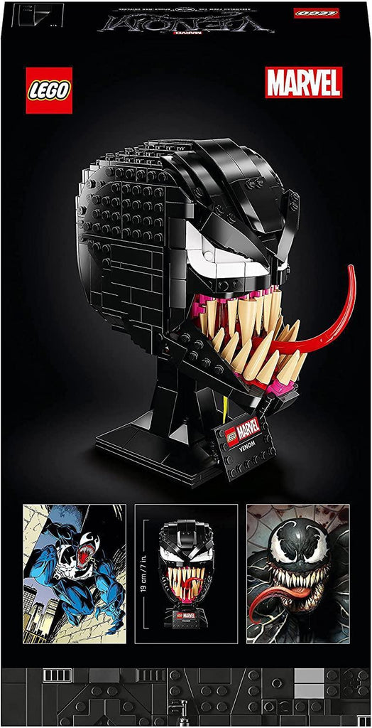 LEGO SPIDER-MAN 76187 Marvel Spider-Man Venom Mask Building Set - TOYBOX Toy Shop