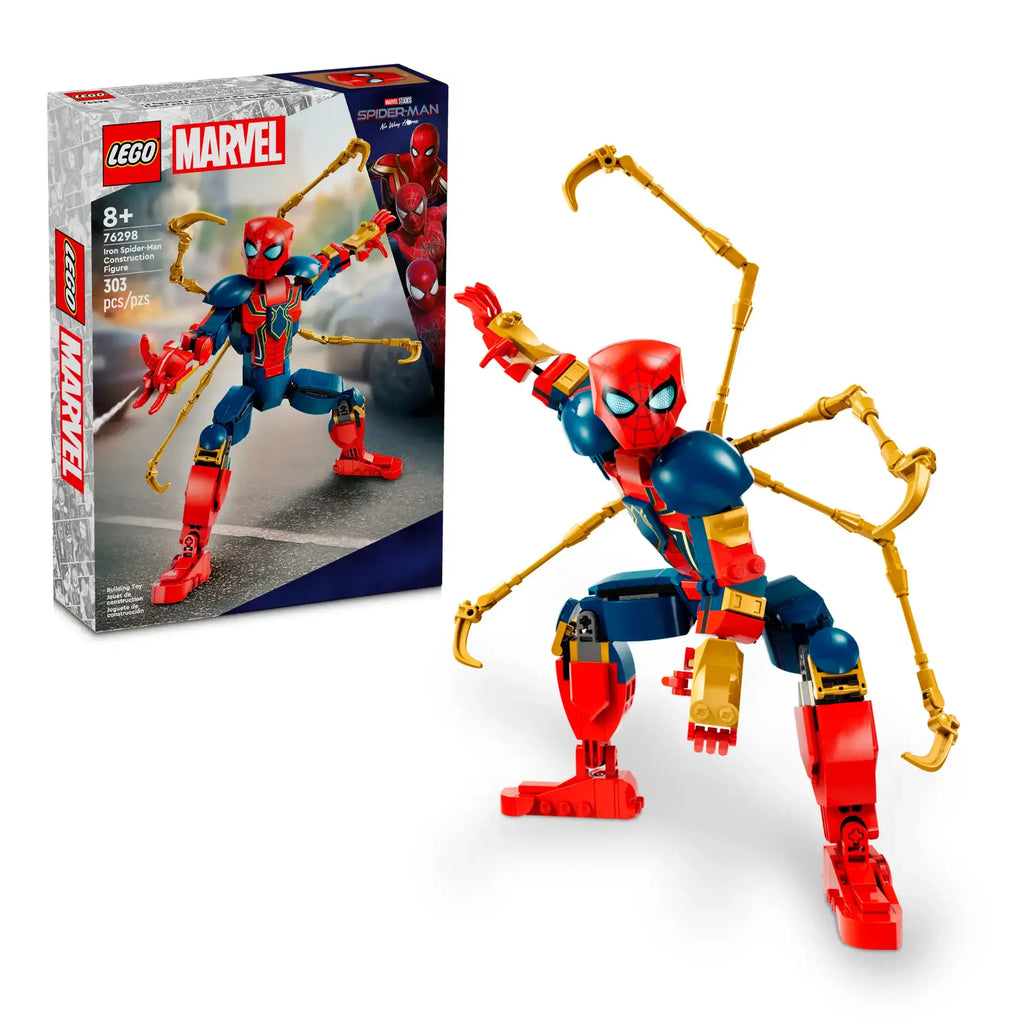LEGO MARVEL 76298 Iron Spider-Man Construction Figure - TOYBOX Toy Shop