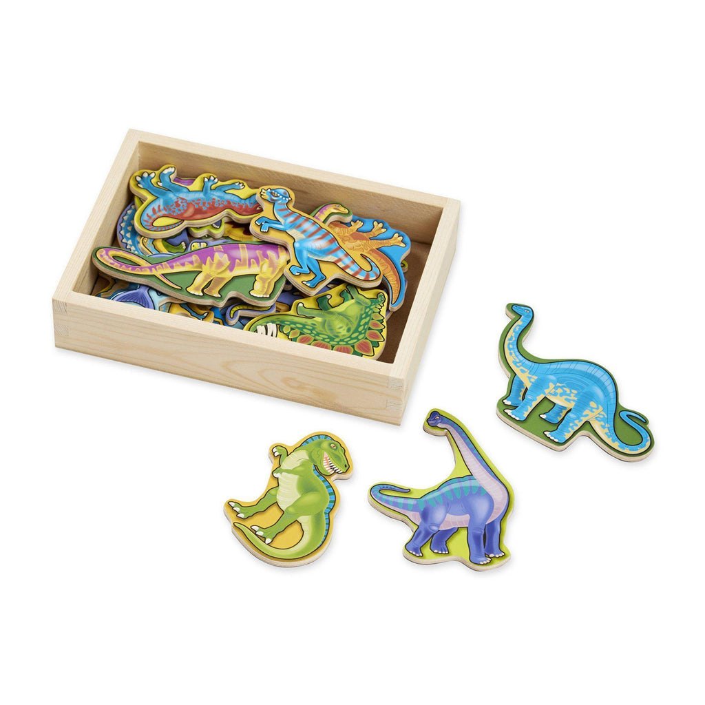 Melissa & Doug 20 Dinosaur Wooden Magnets - TOYBOX Toy Shop