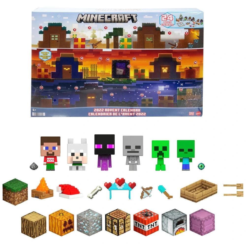 Minecraft Mob Head Minis Advent Calendar TOYBOX