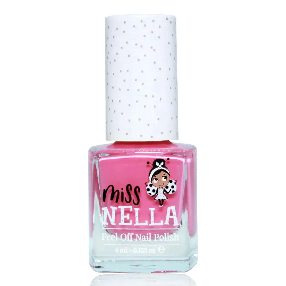 Miss Nella MN03 Pink A Boo 4ml Peel Off Kids Nail Polish - TOYBOX Toy Shop