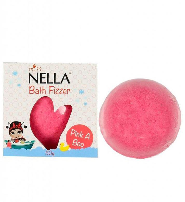 Miss Nella Pink A Boo Bath Fizzer 50g - TOYBOX Toy Shop