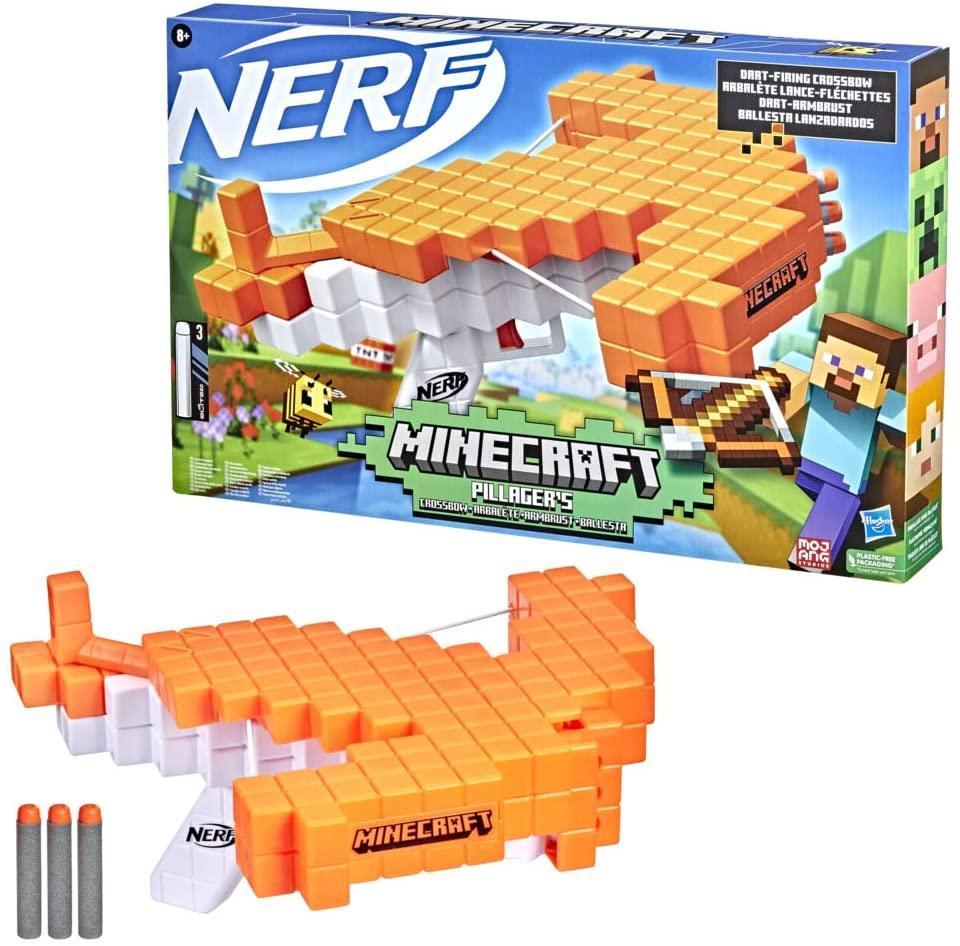 Nerf Minecraft Pillagers Crossbow - TOYBOX Toy Shop