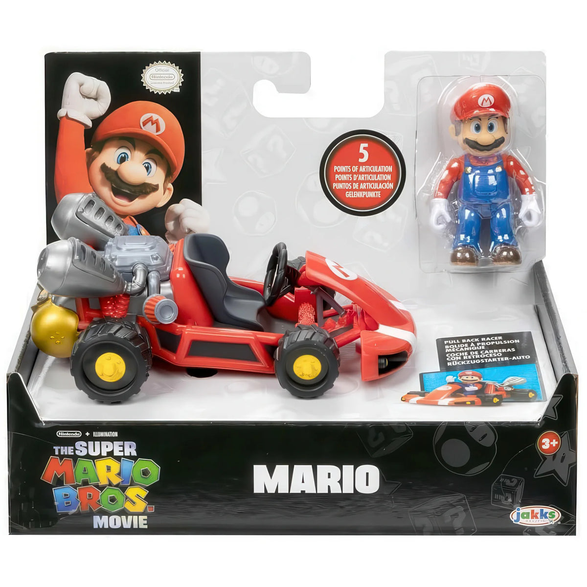 Nintendo Super Mario Movie cm Figure With Kart Set – TOYBOX