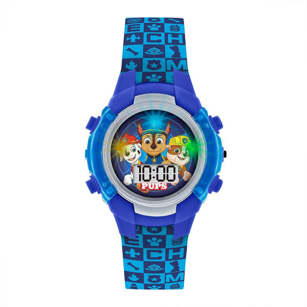 Paw Patrol Character Print Digital Flashing Watch - TOYBOX Toy Shop