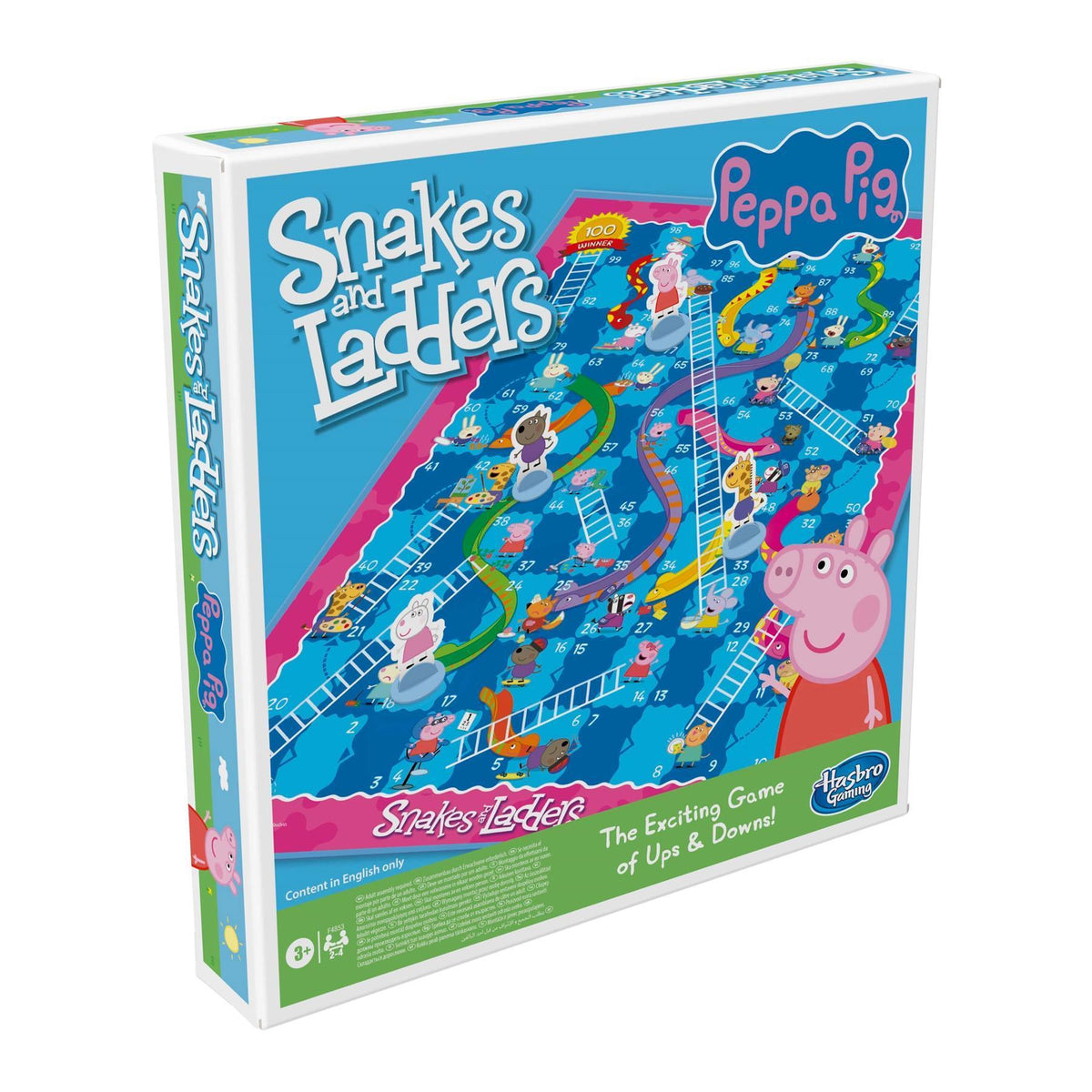 Peppa Pig Snakes And Ladders Board Game TOYBOX Peppa Pig Snakes And Ladders Board Game TOYBOX