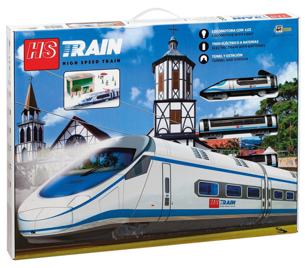 PEQUETREN 705 High-Speed Train with Station - TOYBOX Toy Shop