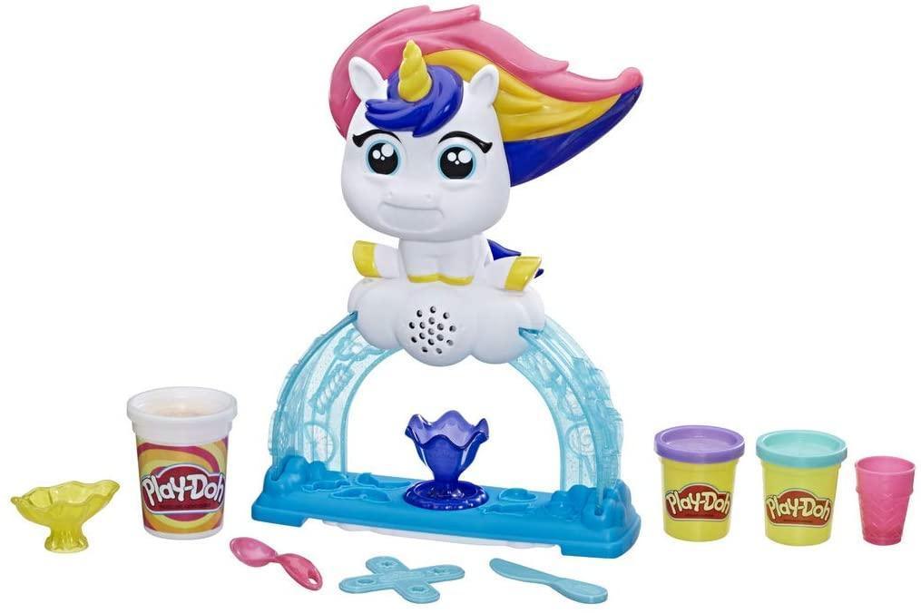 Play-Doh Tootie The Unicorn Ice Cream Set with 3 Non-Toxic Colors - TOYBOX Toy Shop