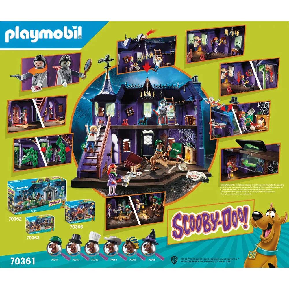PLAYMOBIL 70361 Scooby-Doo Scooby-Doo! Mystery Mansion - TOYBOX Toy Shop