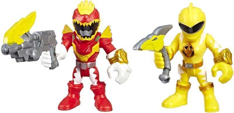 Power Rangers Playskool Heroes Figurines Red Ranger & Yellow Ranger 2-Pack - TOYBOX Toy Shop