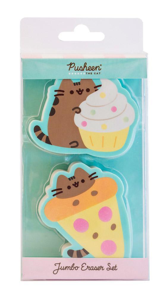 Pusheen Set of 2 Erasers Foodie Collection TOYBOX