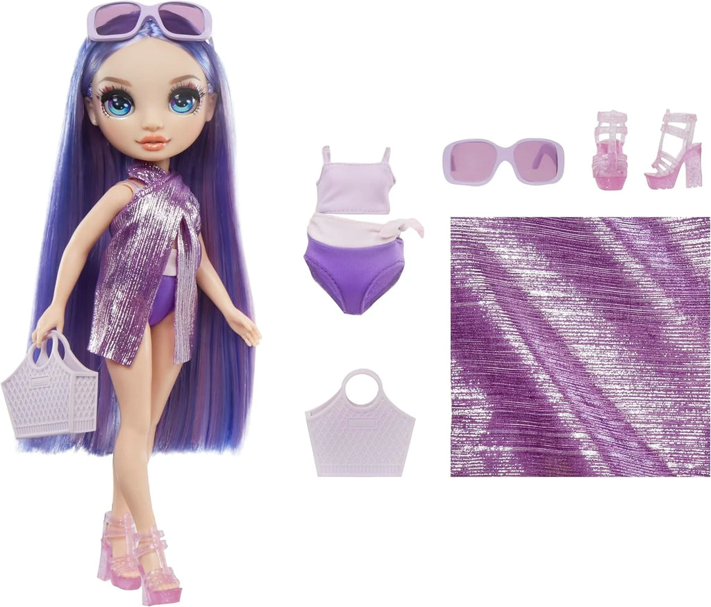 Rainbow High Swim & Style Violet Fashion Doll - TOYBOX Toy Shop