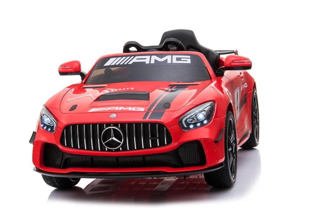 RICCO Mercedes Benz GT4 AMG SPORTS EDITION 12V Battery Two Motors Licenced Battery Powered Kids Electric Ride-On Toy Car - TOYBOX Toy Shop