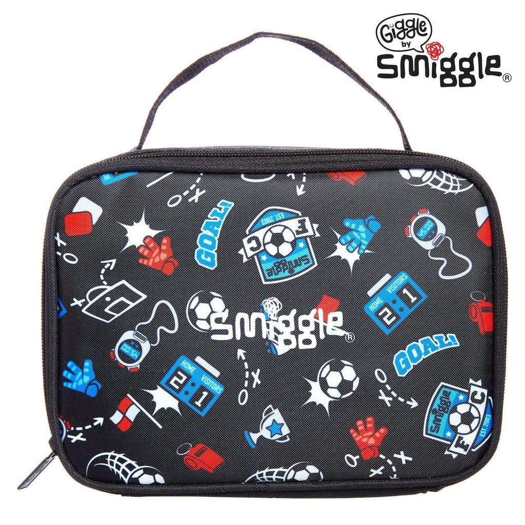 SMIGGLE Giggle By SMIGGLE Lunchbox - Black - TOYBOX Toy Shop