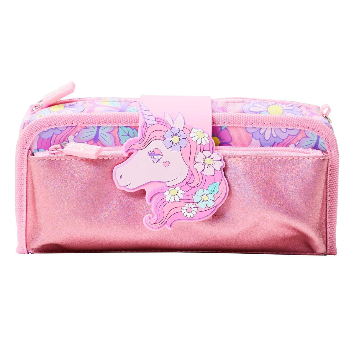 SMIGGLE Hey There Utility Pencil Case Pink – TOYBOX