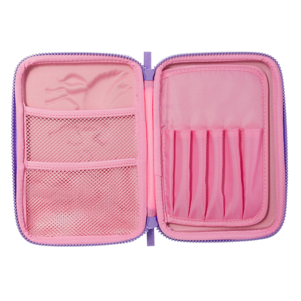 SMIGGLE Lively Hardtop Pencil Case - Pink - TOYBOX Toy Shop