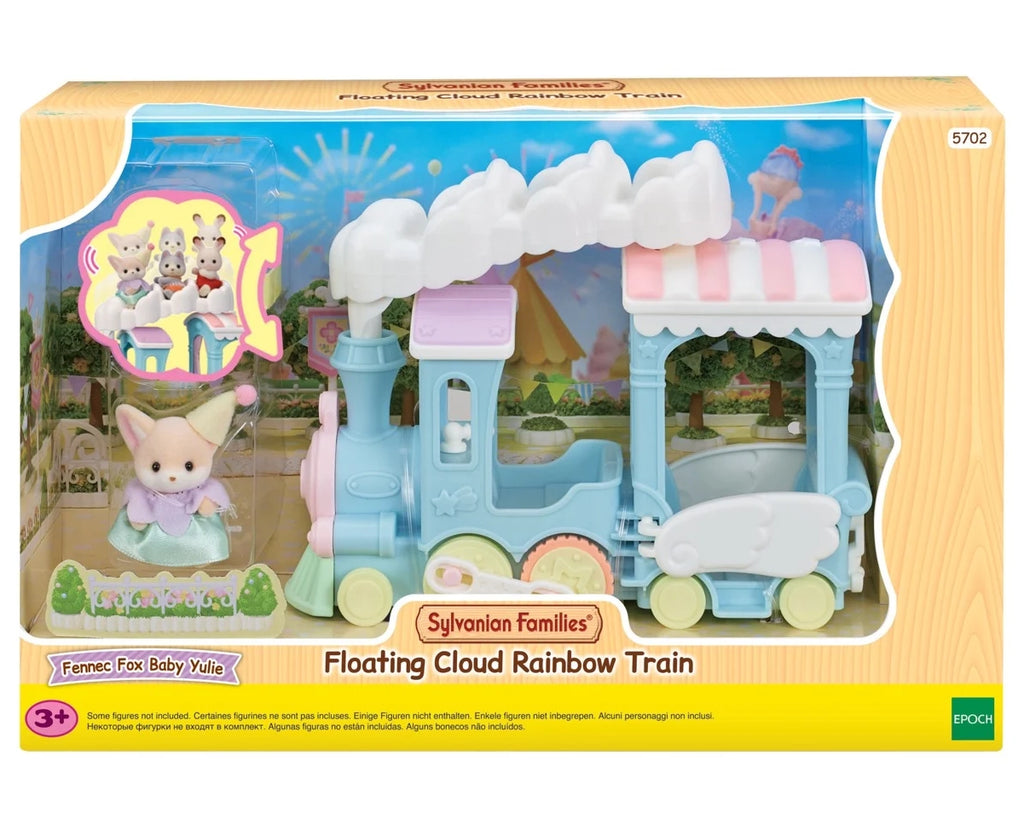 Sylvanian Families Floating Cloud Rainbow Train - TOYBOX Toy Shop