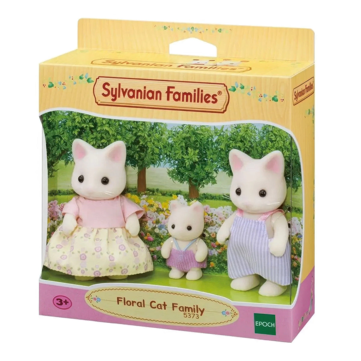 Sylvanian Families Flora Cat Family Threesome | Buy Online at