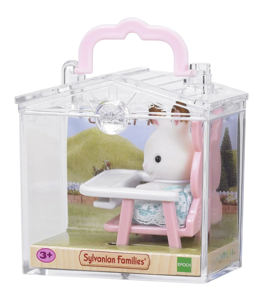 Sylvanian Families Baby Carry Case (Rabbit On Baby Chair) - TOYBOX Toy Shop