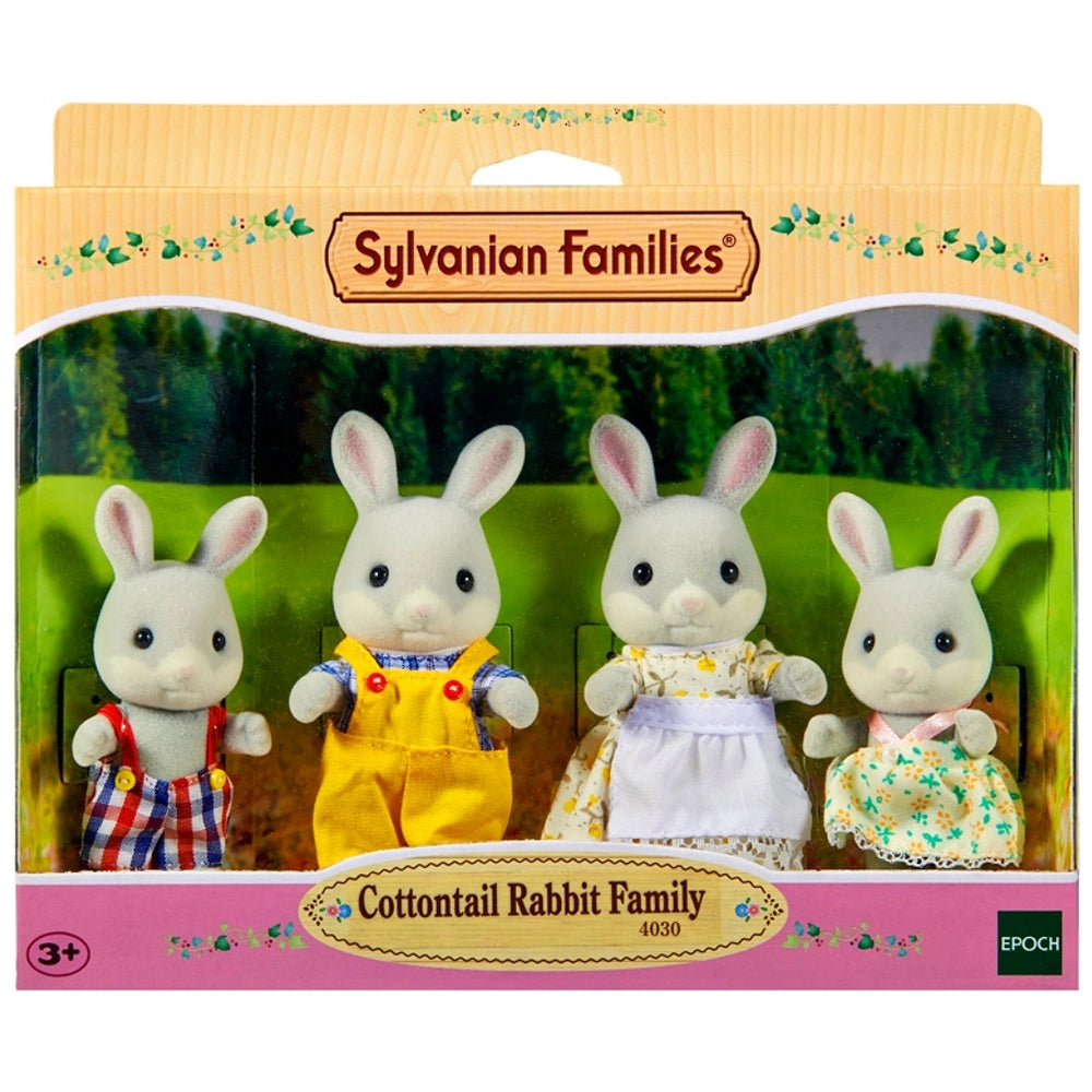 Sylvanian Families Cottontail Rabbit Family - TOYBOX Toy Shop