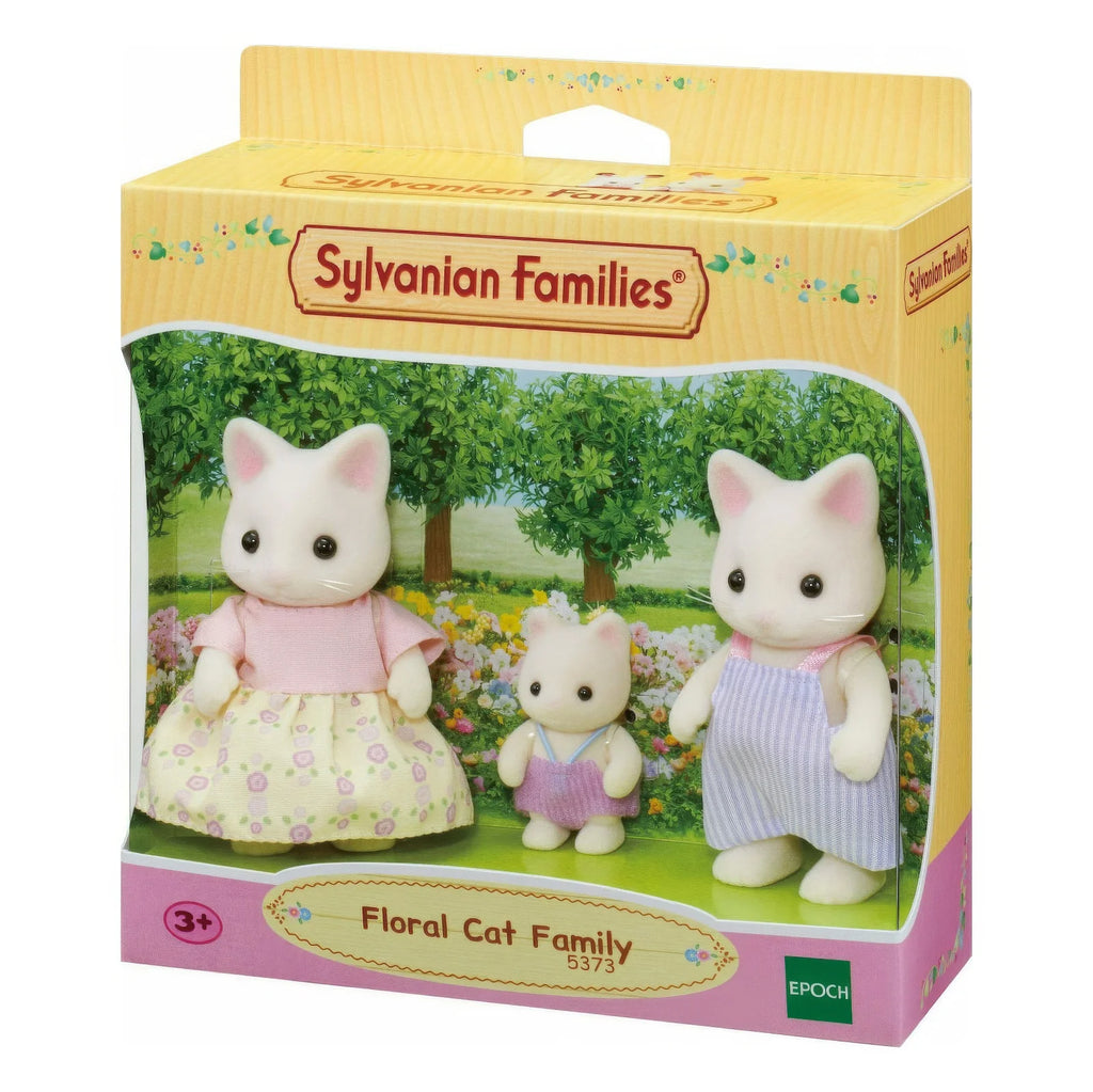 Sylvanian Families Floral Cat Family - TOYBOX Toy Shop