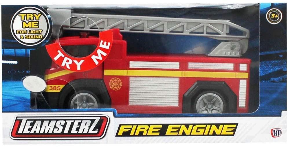 Teamsterz Interactive Light & Sound Fire Engine - TOYBOX Toy Shop